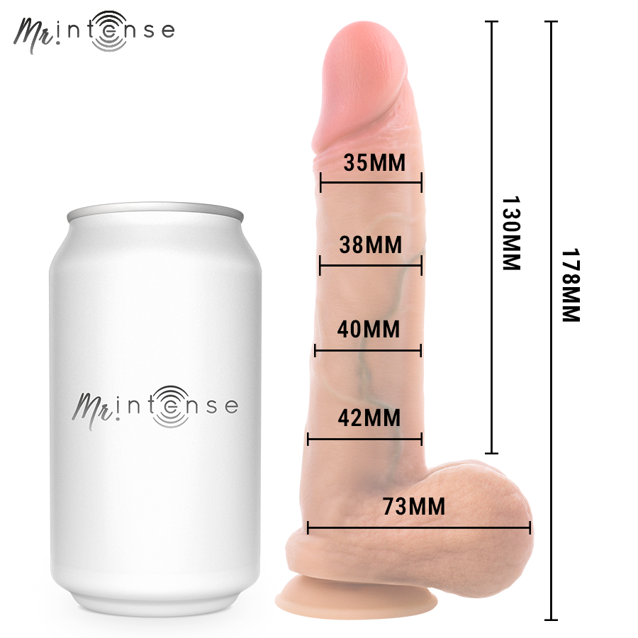 Mr Intense Gary S dildo realistico 17,8 cm silicone morbido