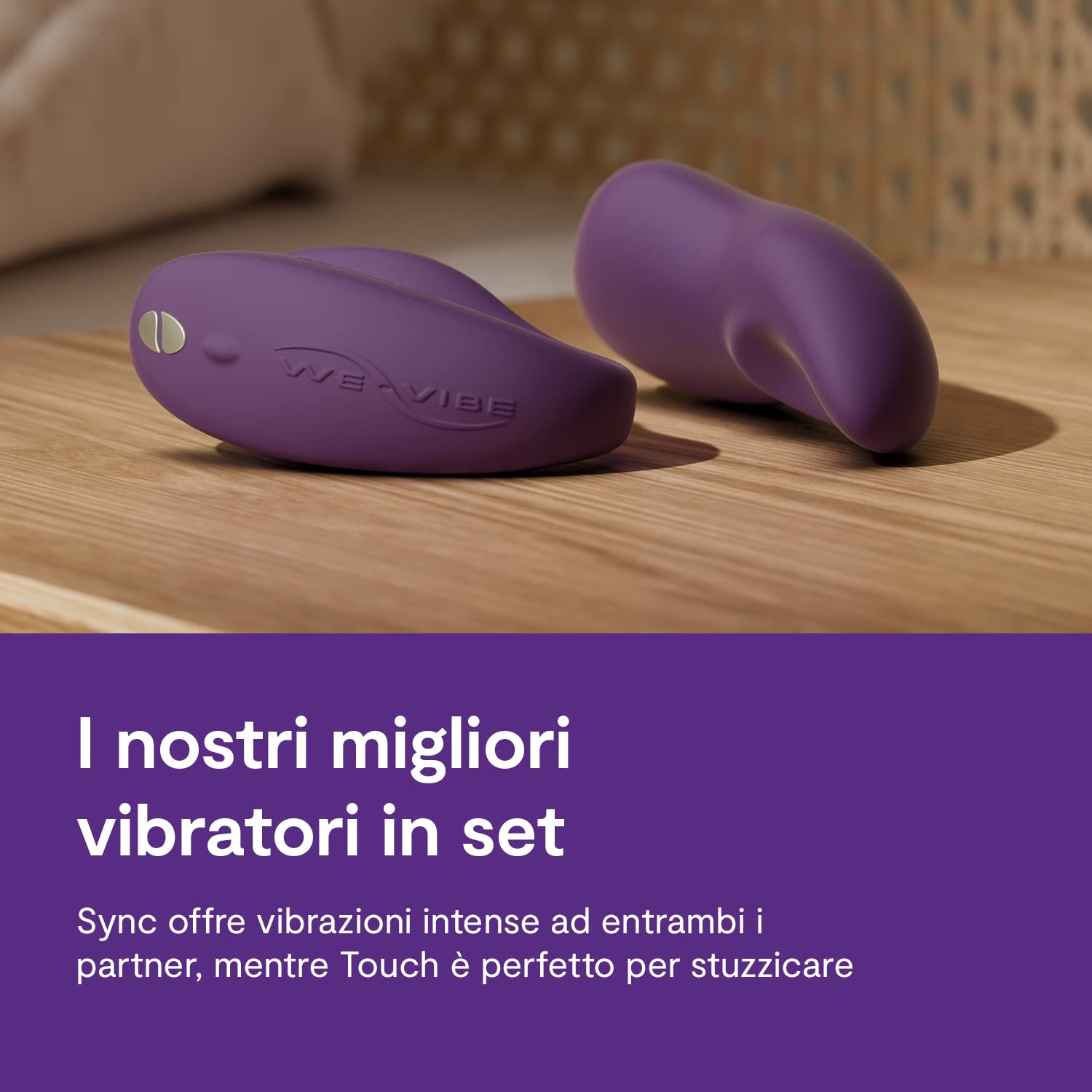 We-Vibe Anniversary Sync+Touch set coppia punto G
