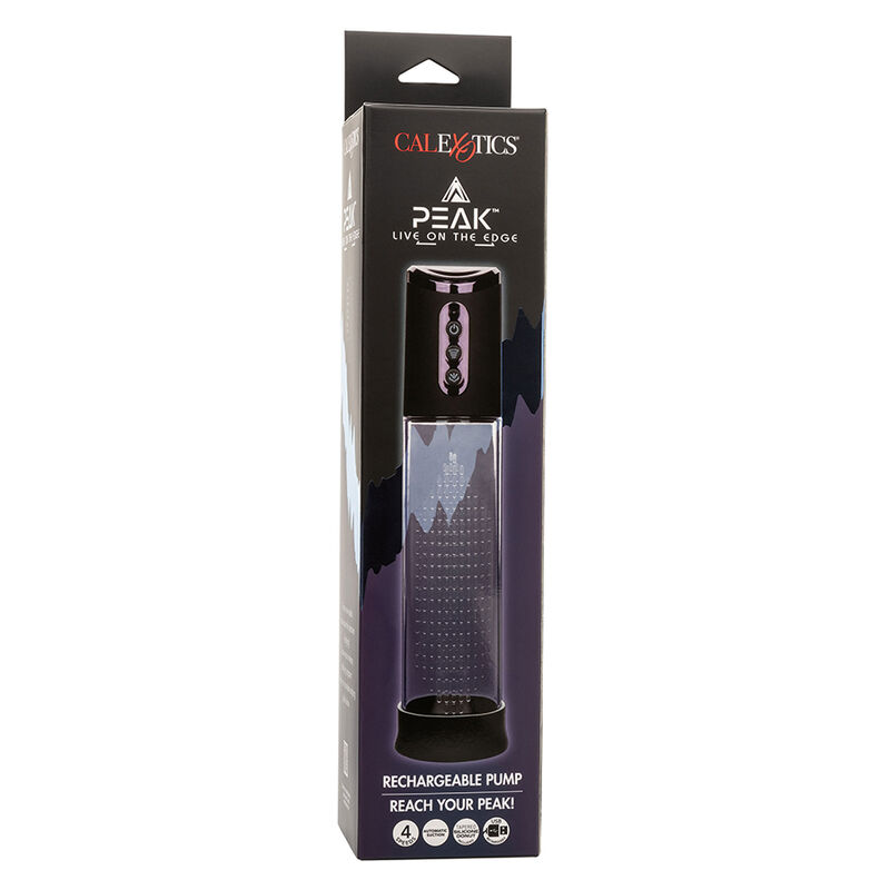 CalExotics Peak pompa pene automatica 4 velocità ricaricabile