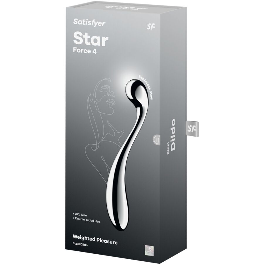 Satisfyer Star Force 4 dildo acciaio sferico XXL