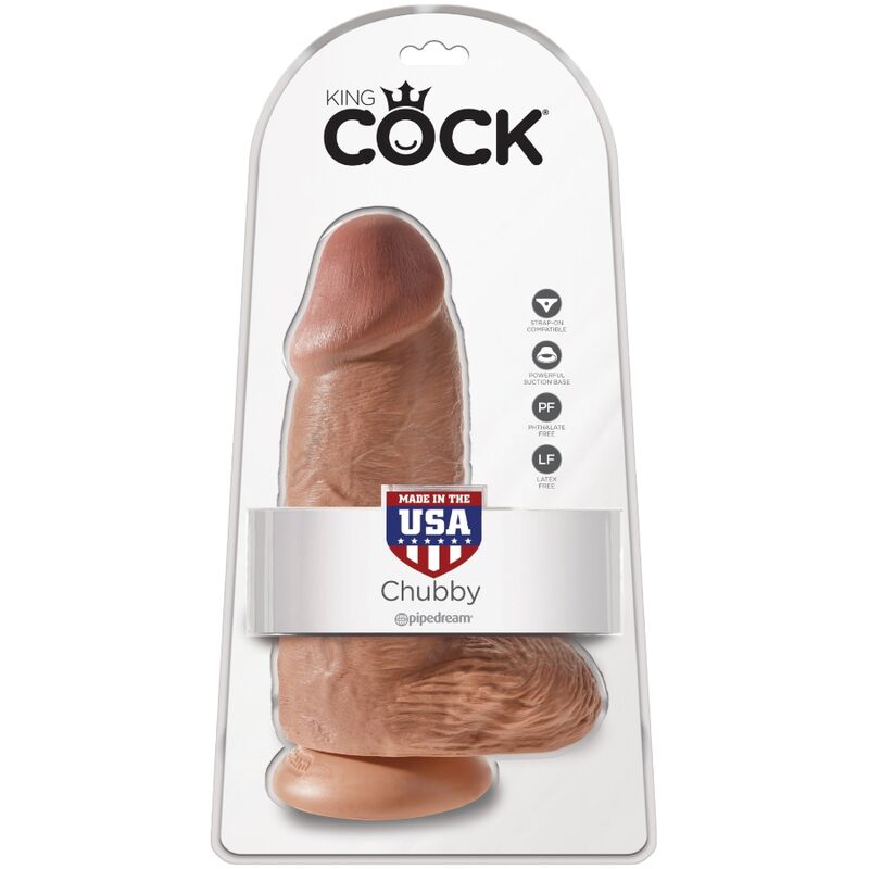 King Cock Chubby dildo realistico caramel 24,5 cm