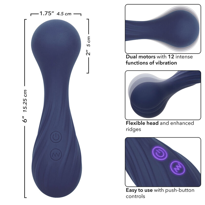 CalExotics Charisma Temptation vibratore viola flessibile