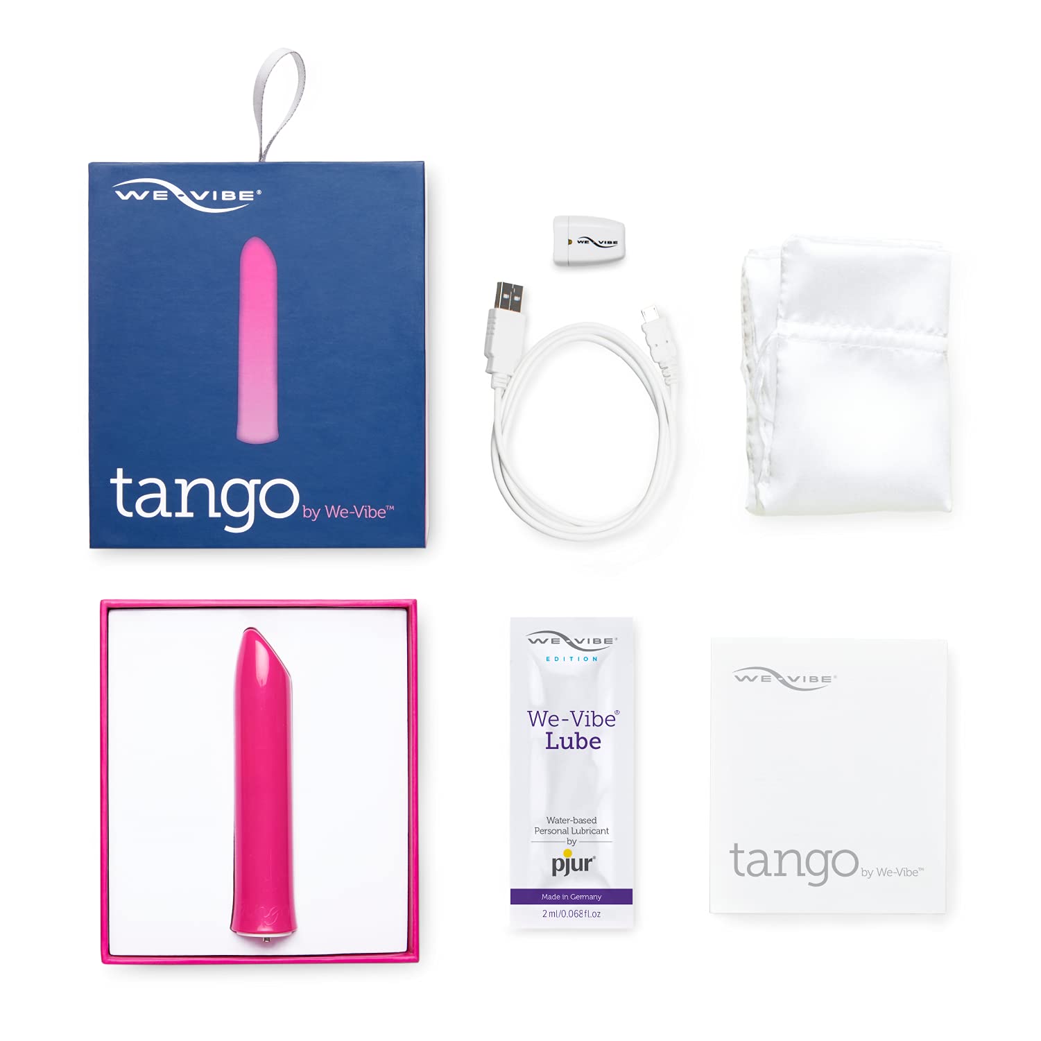 We-Vibe Tango vibratore bullet rossetto 8 vibrazioni
