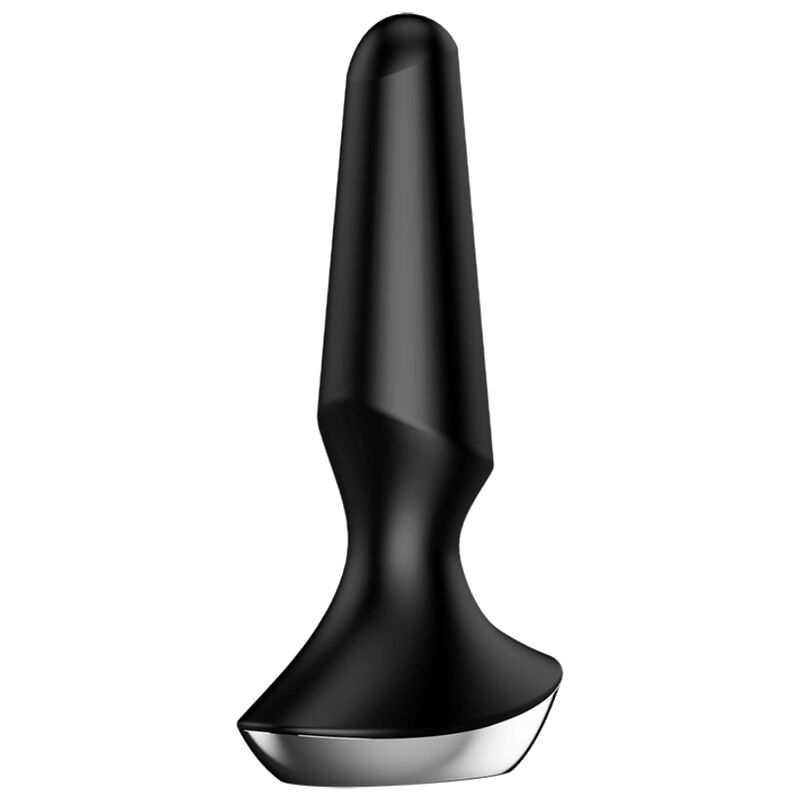 Satisfyer Plug-ilicious 2 plug anale vibrante nero