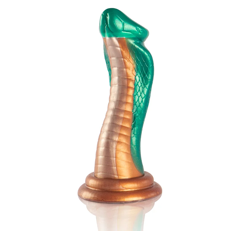 Epic Cybersilicock Python dildo in silicone verde 20,5 cm