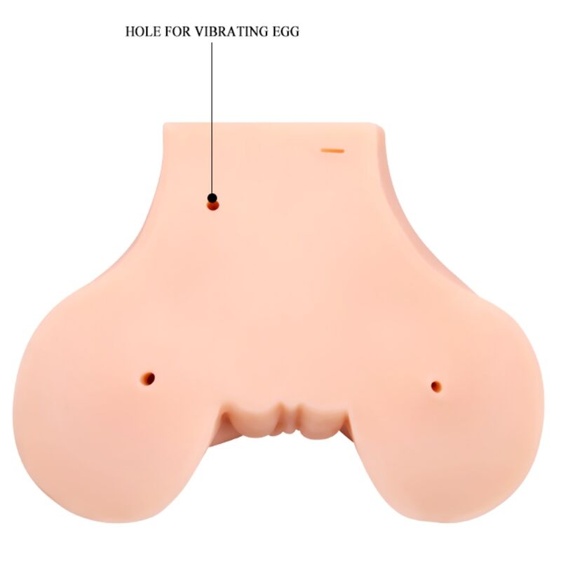 Crazy Bull doppia entrata masturbatore vibrante riscaldato