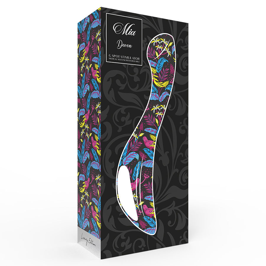 MIA Devon Verde vibratore punto G 20 cm flessibile