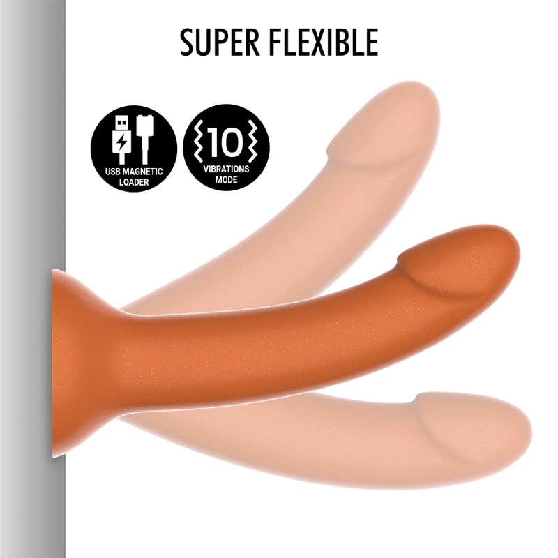 Mythology Rune Royal M dildo vibrante dorato imbracatura
