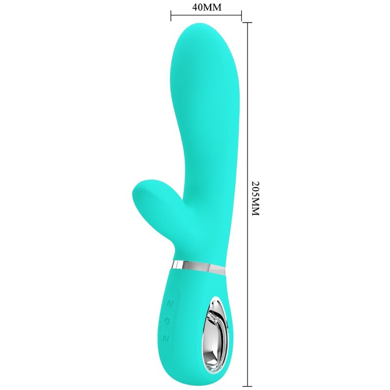 Pretty Love Thomas Vibratore Punto G Verde Acqua Memoria