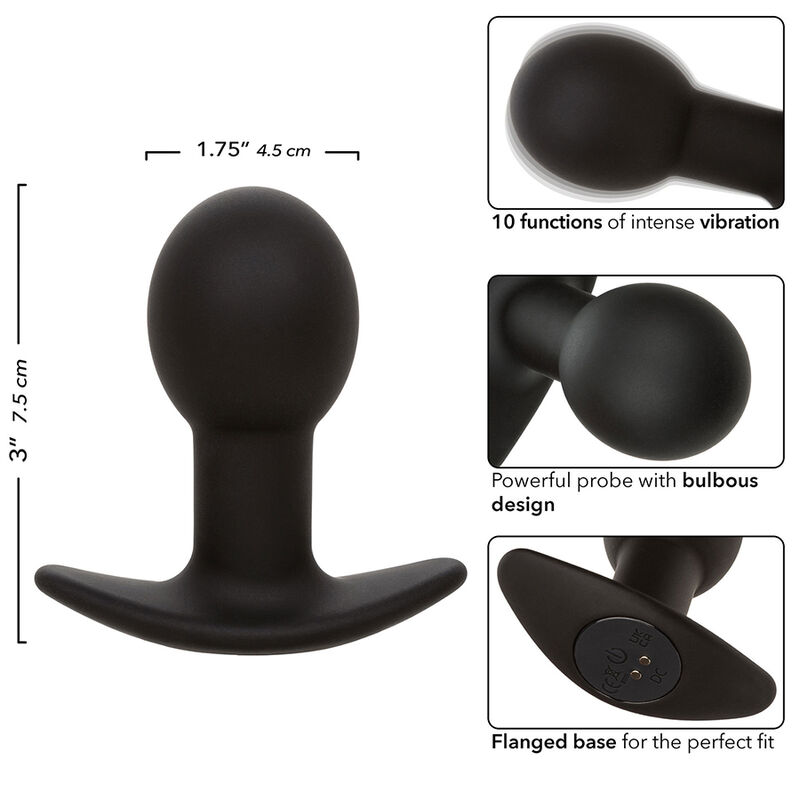 CalExotics Rock Bottom Pop plug vibrante 10 funzioni