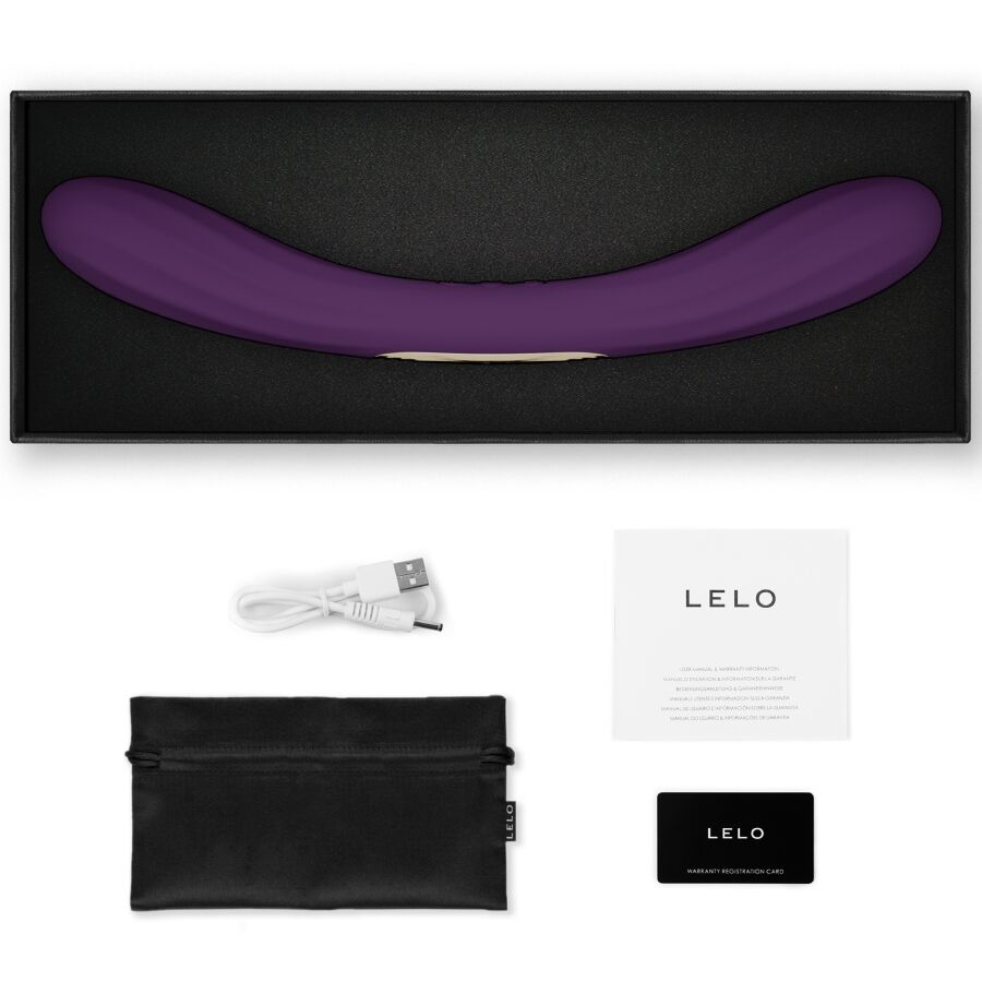 LELO Boomerang vibratore coppia doppia estremità viola