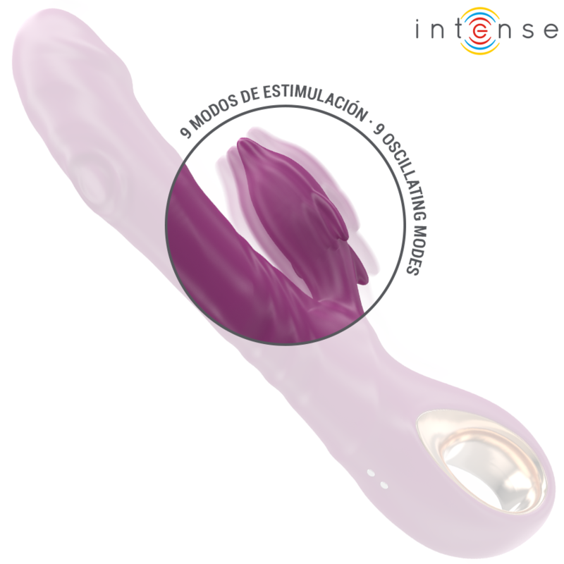 Intense Halle stimolatore clitoride a lingua viola