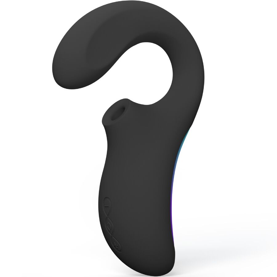 LELO Enigma Wave vibratore succhiaclitoride nero 8 modi