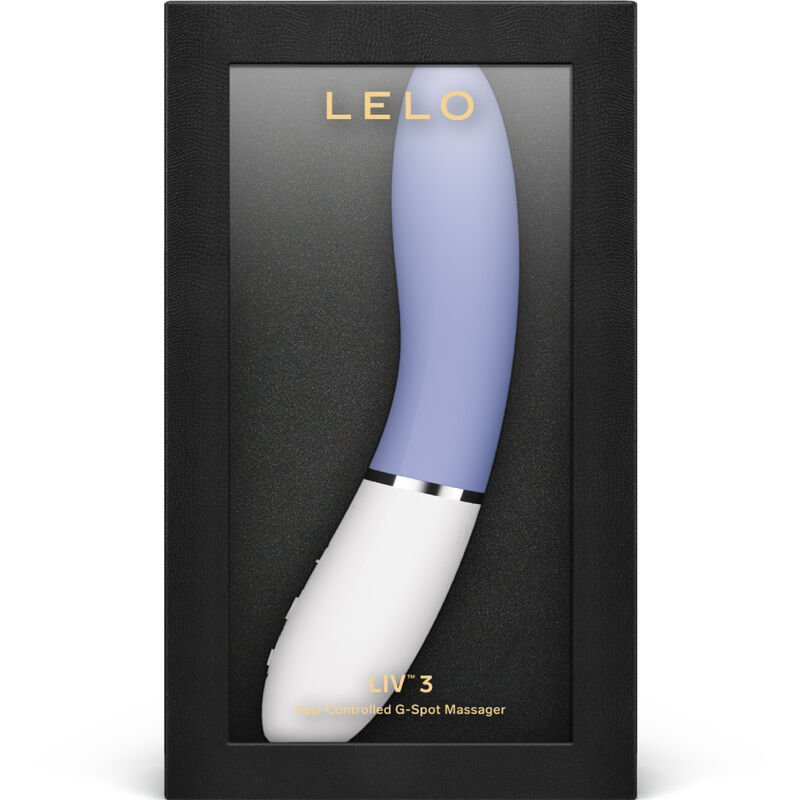 LELO LIV 3 vibratore punto G blu silicone