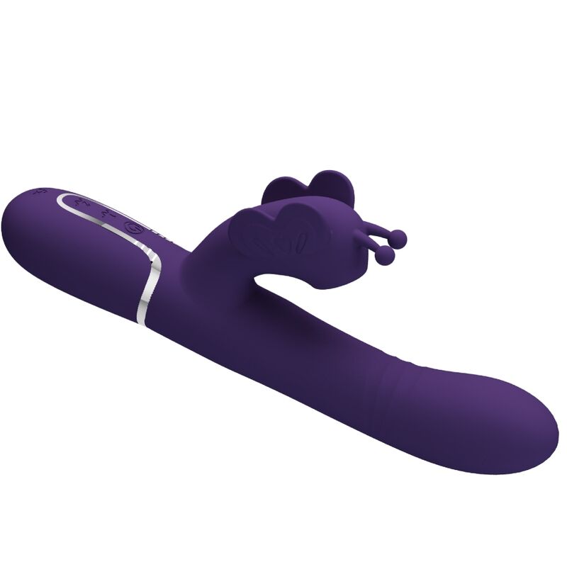 Pretty Love Farfalla 4 in 1 vibratore 4 motori viola