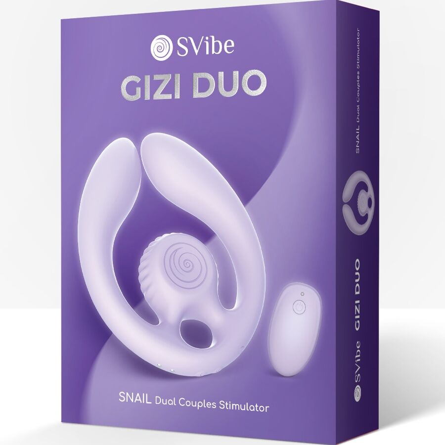 Snail Vibe Gizi Duo vibratore di coppia lilla