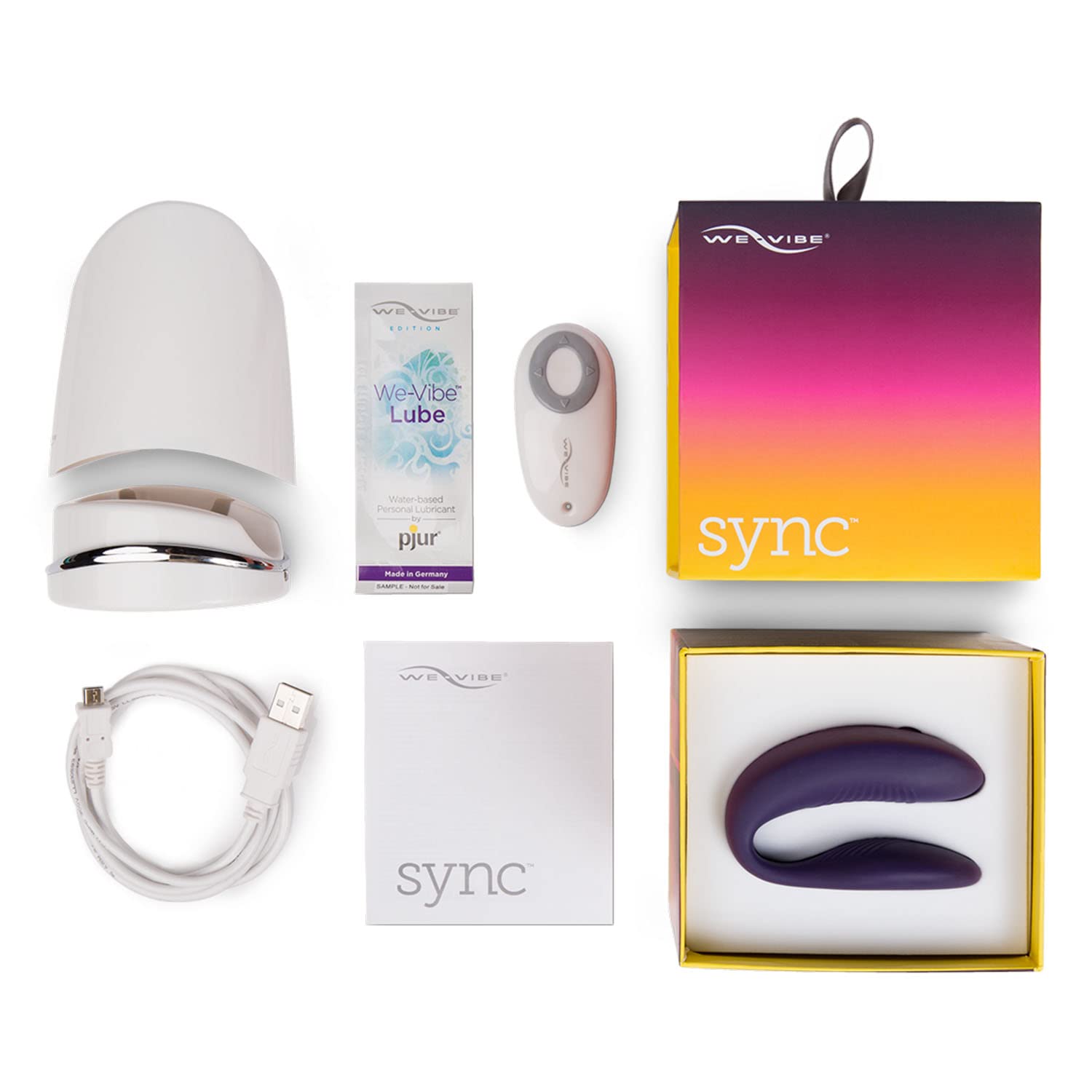 We-Vibe Sync 1 vibratore per coppie viola punto G