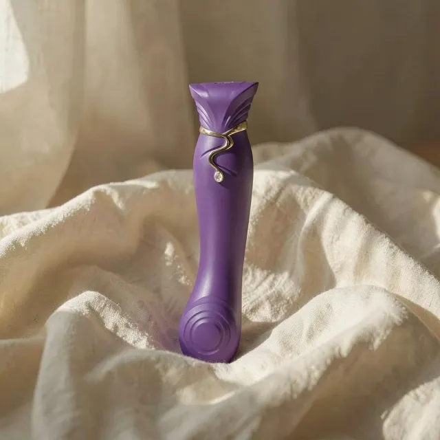Zalo Queen vibratore punto G viola riscaldante