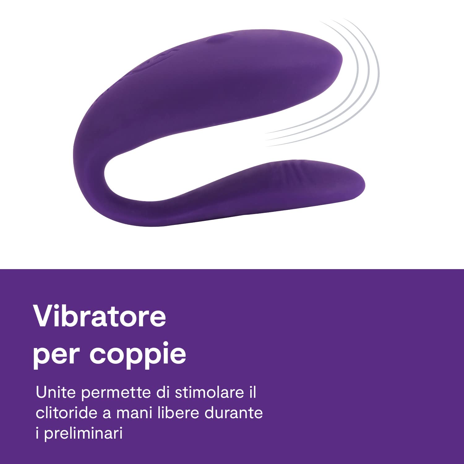 We-Vibe Unite vibratore coppia telecomando 9 modalità
