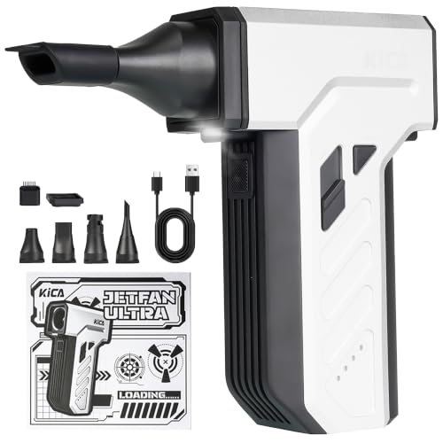 Kica JetFan Ultra soffiatore elettrico bianco ricaricabile