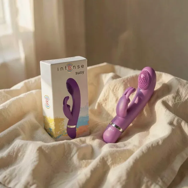 Intense Susy Lilla vibratore rabbit 2 motori sommergibile