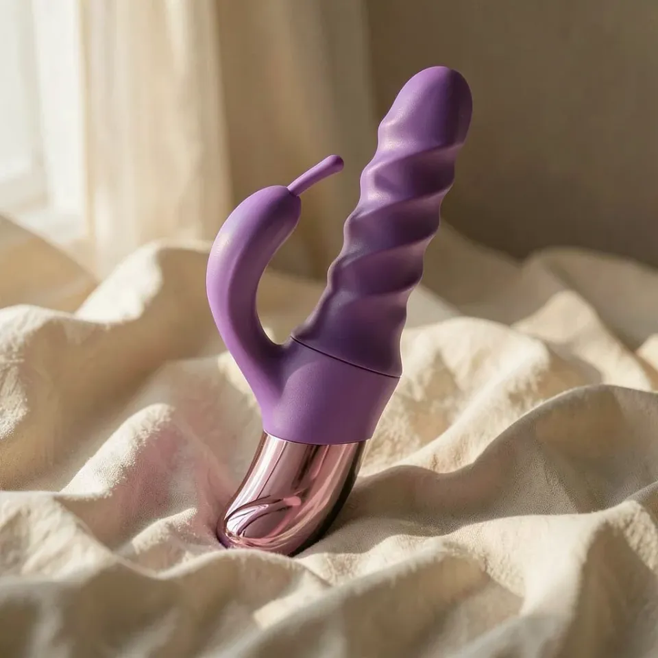 She.E.O Rabbit Swirl vibratore rabbit viola