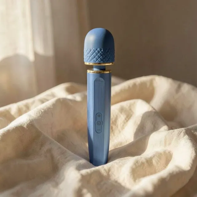 Pretty Love Massaggiatore bacchetta vibrante blu USB