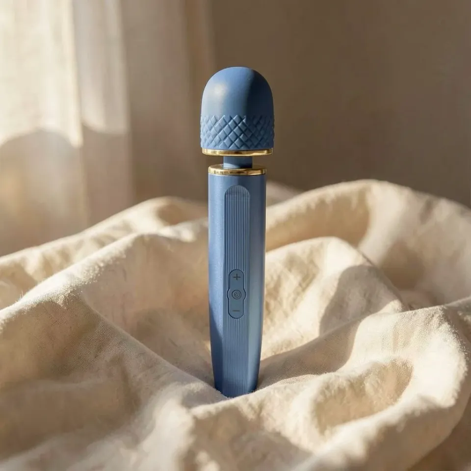 Pretty Love Massaggiatore bacchetta vibrante blu USB