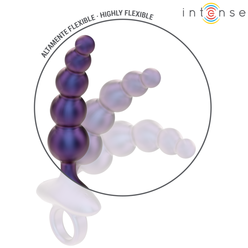 Intense Tito plug vibrante silicone con telecomando