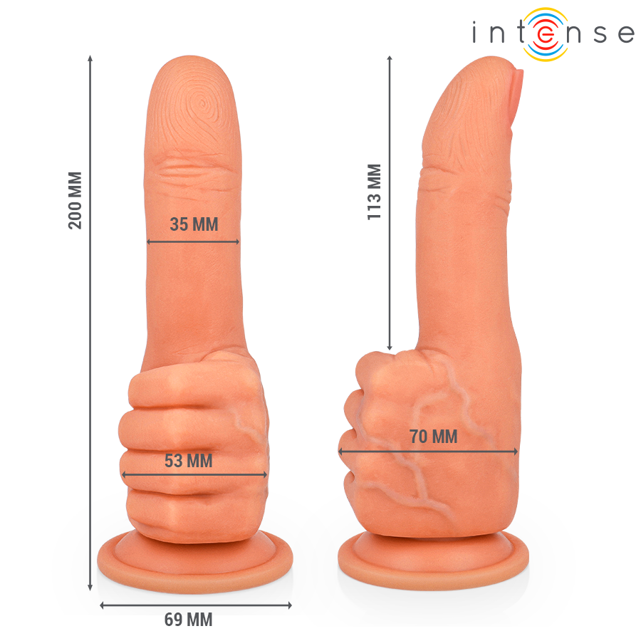 Intense Bender dildo realistico ventosa 20 cm