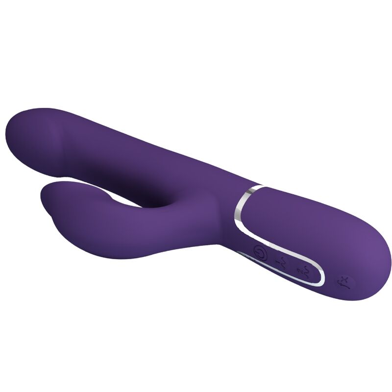 Pretty Love Zalin Rabbit vibrante perle rotanti viola