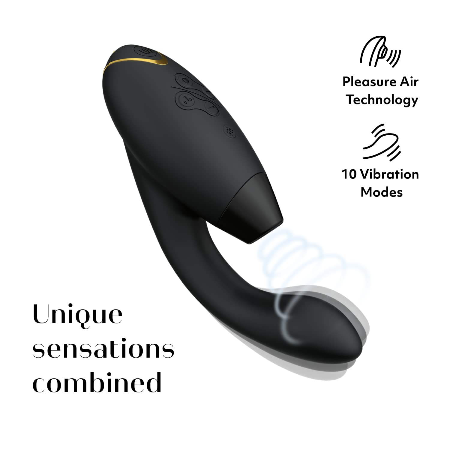 Womanizer Duo 2 Vibratore Punto G Nero 14 Intensità