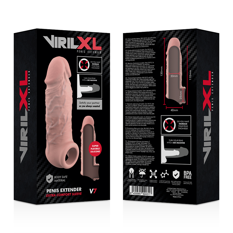 VirilXL V7 estensore pene con cinghia naturale