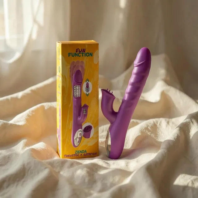 Fun Function Zenda Thruster vibratore rabbit rotante