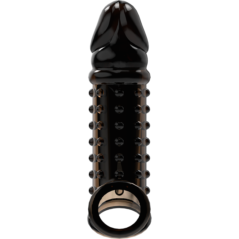 VirilXL V11 guaina pene TPE nera 13,5 cm