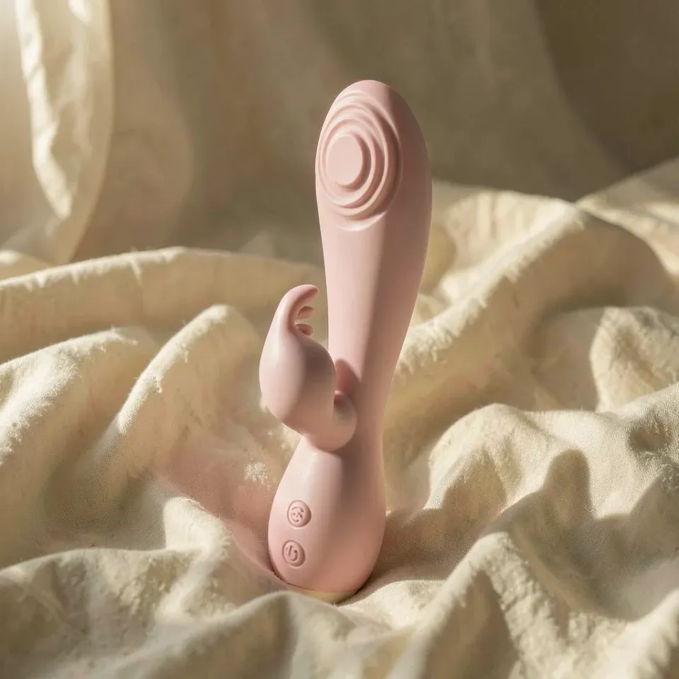 Nalone Magic Stick vibratore rabbit rosa 2 motori