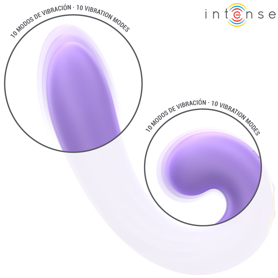 Intense Meryl vibratore rabbit silicone 10 modalità