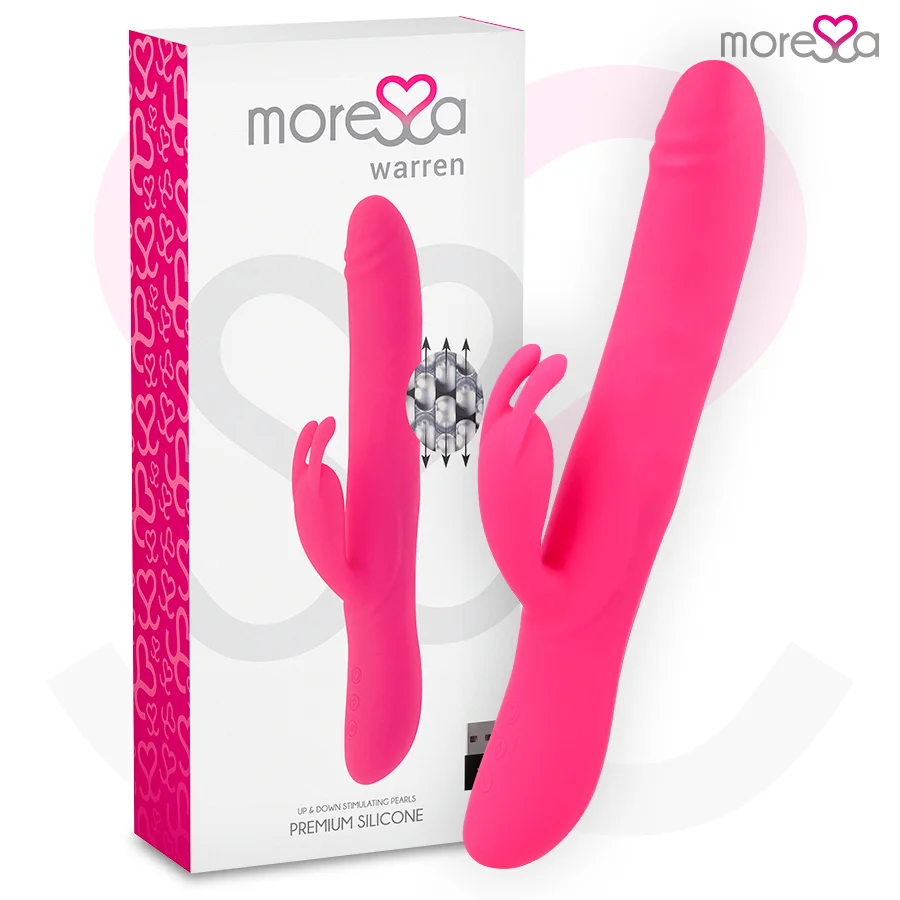 Moressa Warren vibratore rolling silicone 25,5 cm