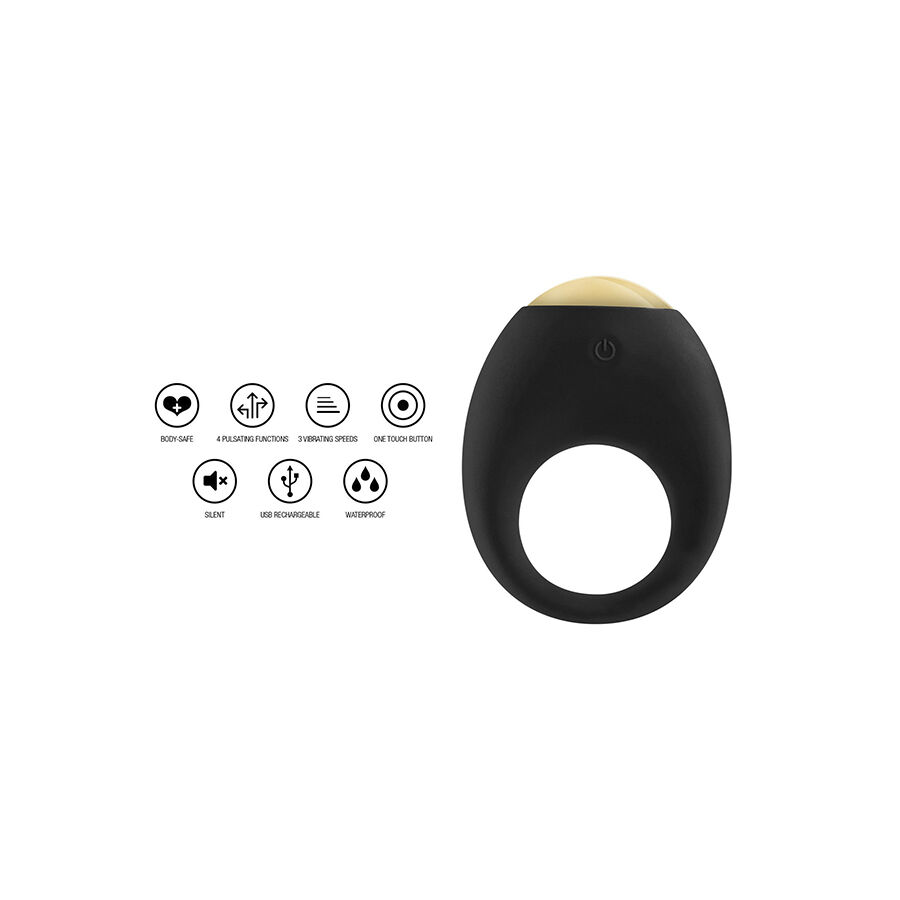 Toyjoy Luz Eclipse Light anello vibrante led ricaricabile