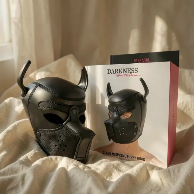 Darkness maschera cane in neoprene M 56 cm
