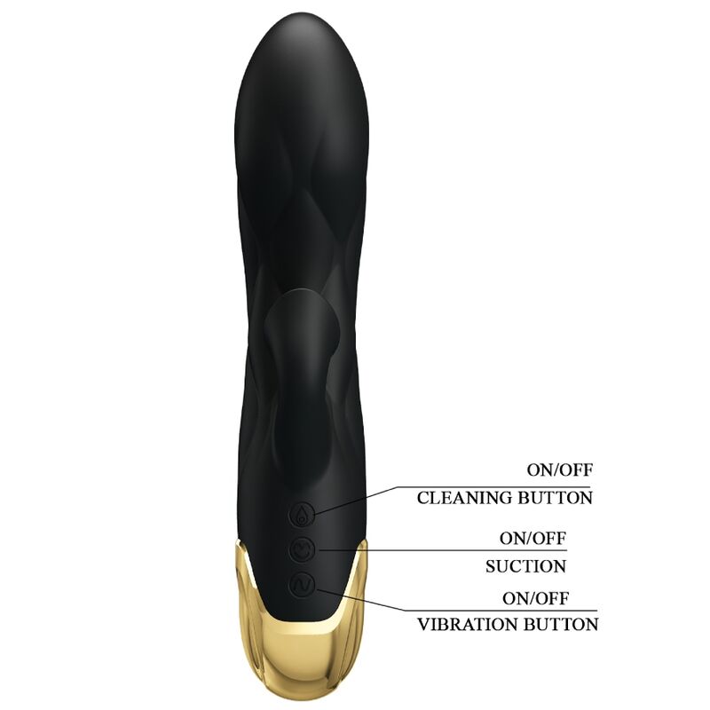 Frutille Pretty Love Liberator vibratore nero aspirazione