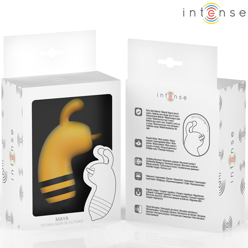 Intense Maya stimolatore clitoride ape giallo