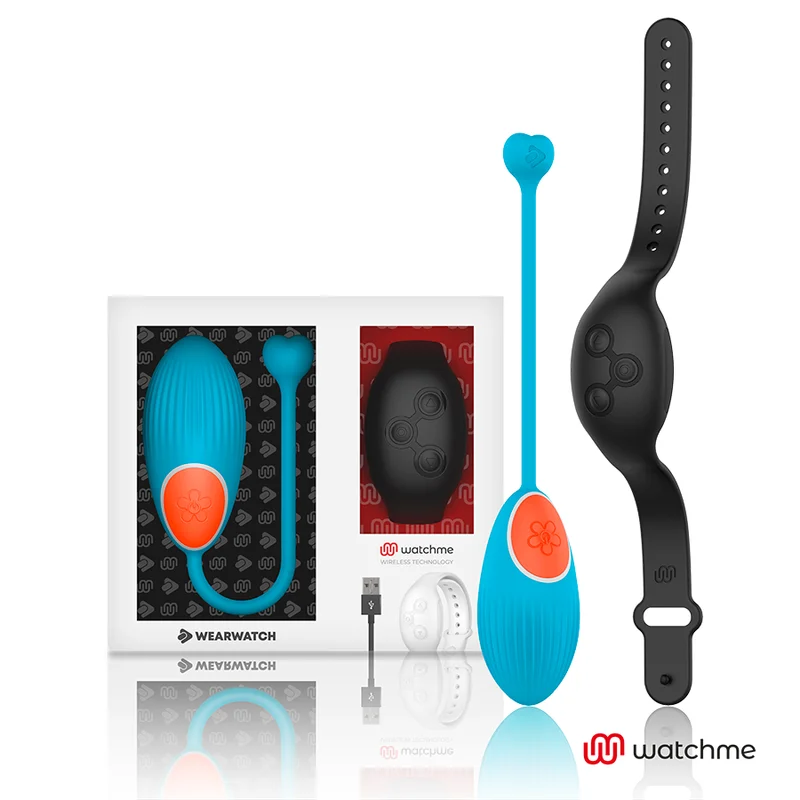 Wearwatch Egg ovetto vibrante blu nero 7 modi