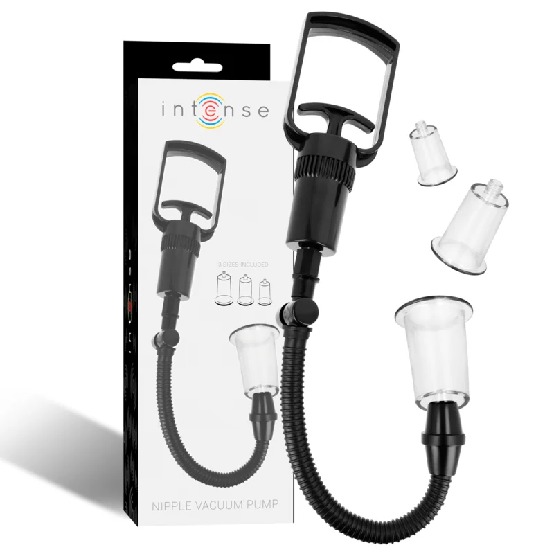 Intense Ventosa stimolatore capezzoli vibrante con aspirazione