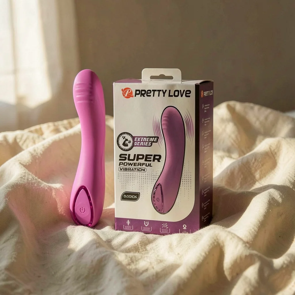 Pretty Love DJ Dick stimolatore punto G viola 12,7 cm