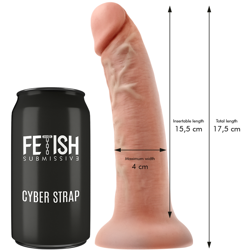 Fetish Submissive Cyberstrap Bullet S strap-on vibrante regolabile
