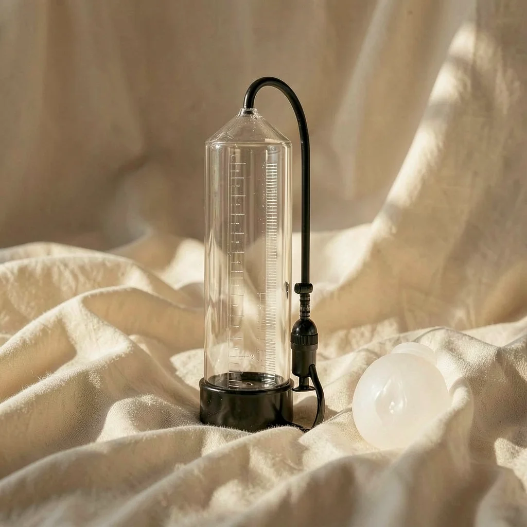 Pump Addicted RX5 pompa trasparente con masturbatore M