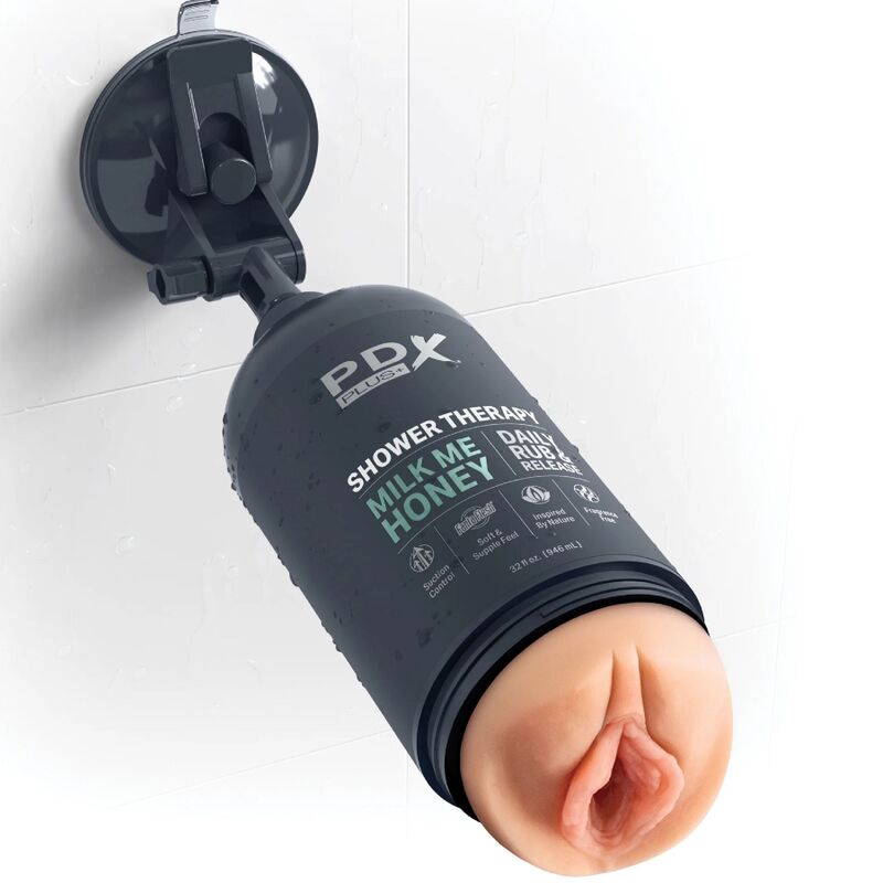 PDX Plus Shower Therapy Milk Me Honey masturbatore discreto chiaro