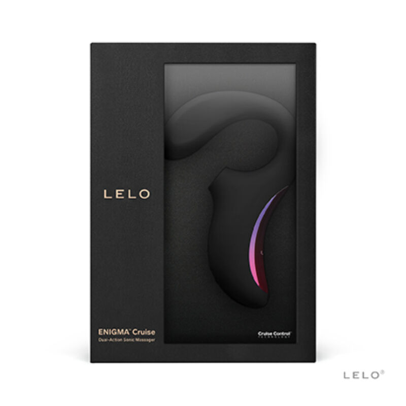 LELO Enigma Cruise vibratore succhia clitoride nero