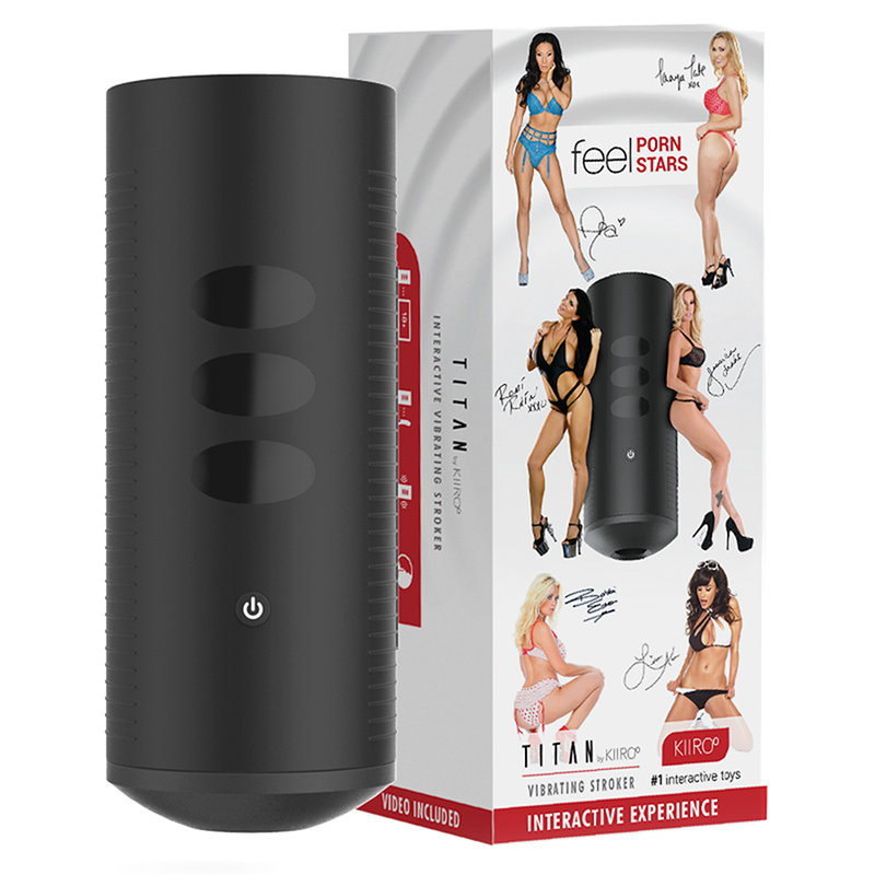Kiiroo Titan Experience masturbatore interattivo vibrante